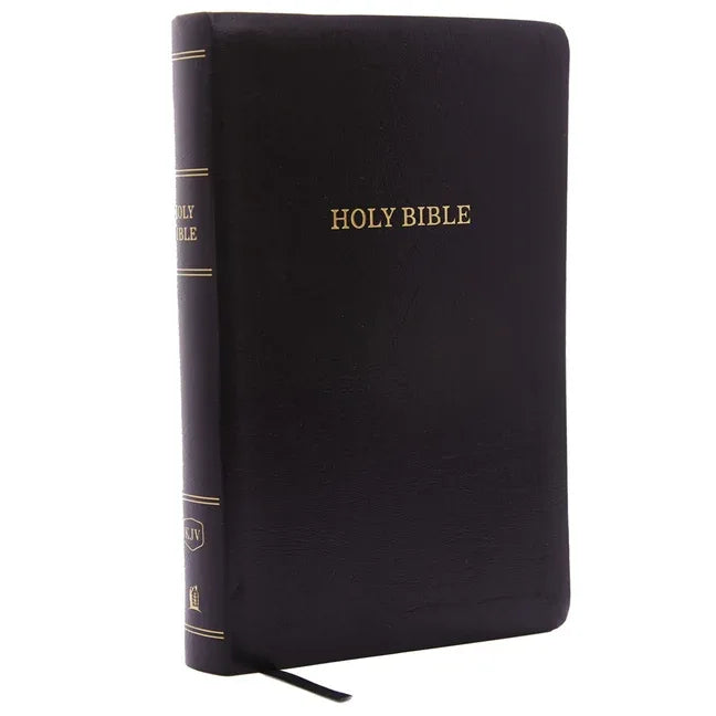 KJV, Reference Bible, Personal Size Giant Print, Leather-Look, Black, Red Letter Edition - stevensbooks