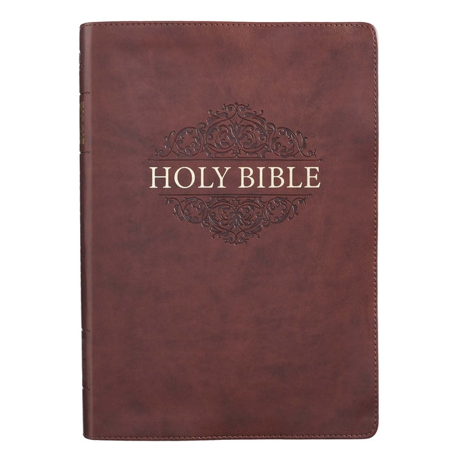 KJV Super Giant Print LL Brown - Ingram