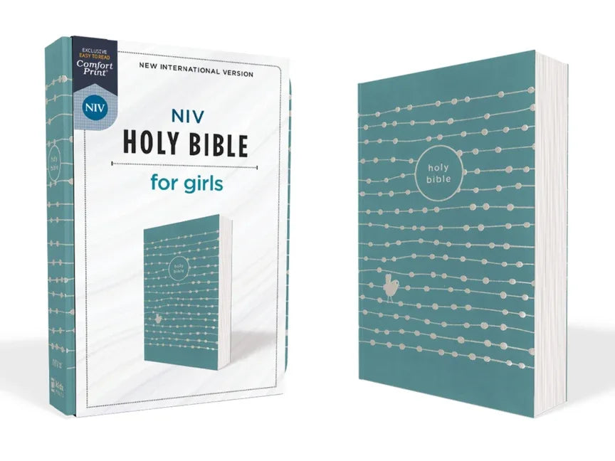 Niv, Holy Bible for Girls, Soft Touch Edition, Leathersoft, Teal, Comfort Print - stevensbooks