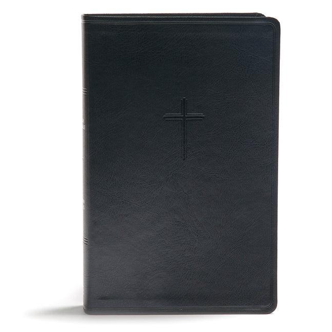 CSB Everyday Study Bible, Black Leathertouch - stevensbooks