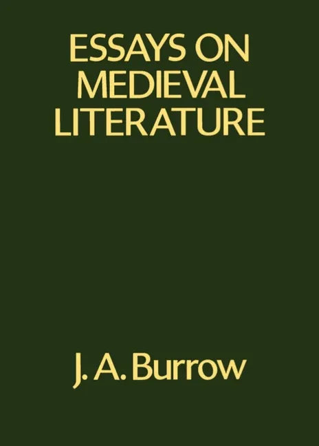 Essays on Medieval Literature - stevensbooks