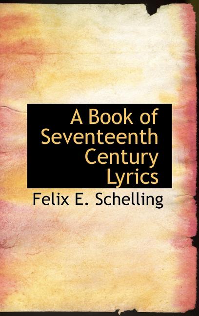 Book of Seventeenth Century Lyrics - Ingram