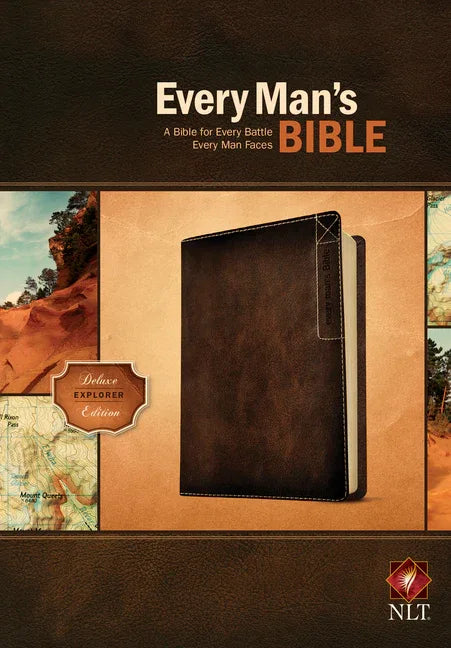 Every Man's Bible-NLT Deluxe Explorer - stevensbooks