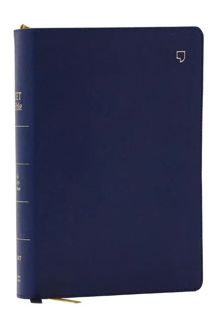 Net Bible, Full Notes Edition (Net, Blue Leathersoft, Comfort Print, Thumb Indexed): Holy Bible - stevensbooks