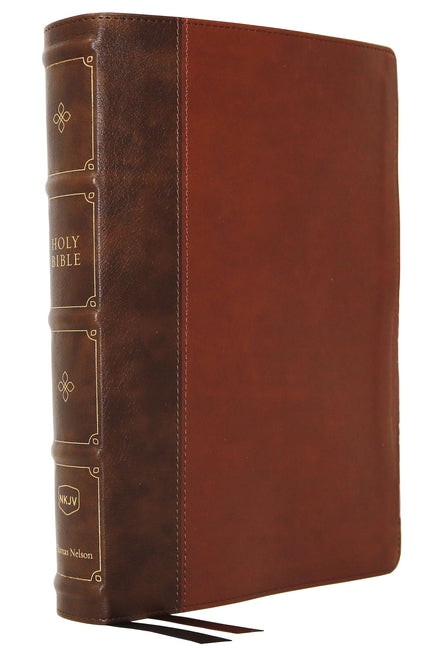 Nkjv, Large Print Verse-By-Verse Reference Bible, MacLaren Series, Leathersoft, Brown, Comfort Print: Holy Bible, New King James Version - Ingram