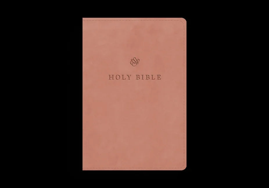 ESV Large Print Compact Bible, Red Letter (Trutone, Blush Rose) - stevensbooks
