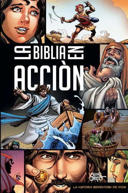 La Biblia En Acción (the Action Bible) (Spanish) (New, Revised) - stevensbooks