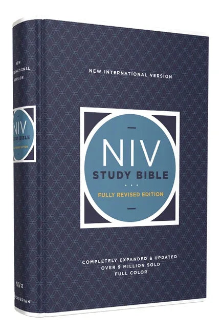 NIV Study Bible, Fully Revised Edition, Hardcover, Red Letter, Comfort Print - stevensbooks