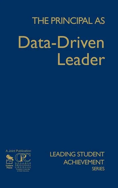Principal as Data-Driven Leader - stevensbooks