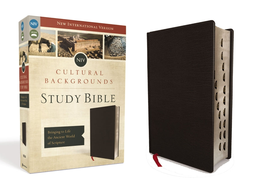 NIV, Cultural Backgrounds Study Bible, Indexed, Bonded Leather: Bringing to Life the Ancient World of Scripture - Ingram
