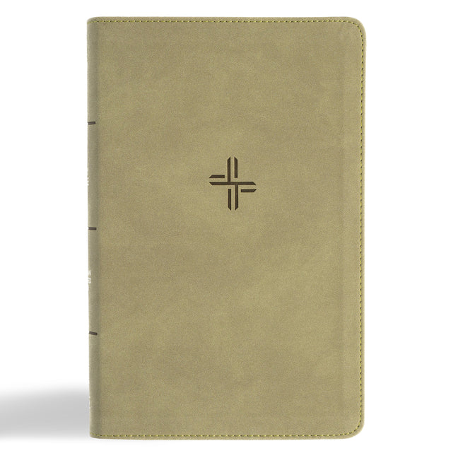 CSB Single-Column Personal Size Bible, Digital Study Edition, Sage Suedesoft Leathertouch (Digital Study) - Ingram