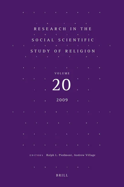 Research in the Social Scientific Study of Religion, Volume 20 - stevensbooks