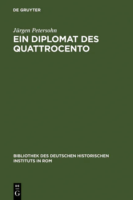 Diplomat des Quattrocento - stevensbooks