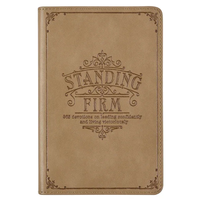 Standing Firm Faux Leather Devotional - stevensbooks