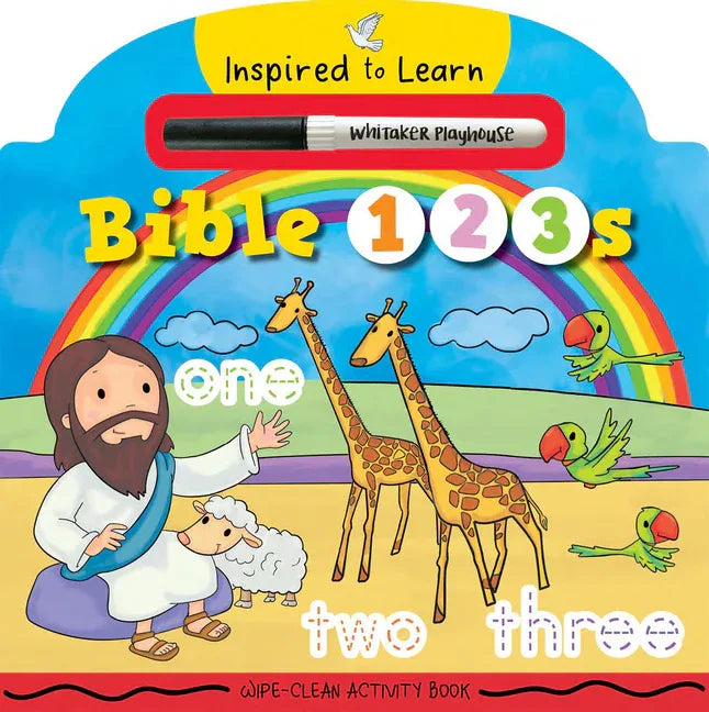 Bible 123's: Wipe-Clean Activity Book - stevensbooks