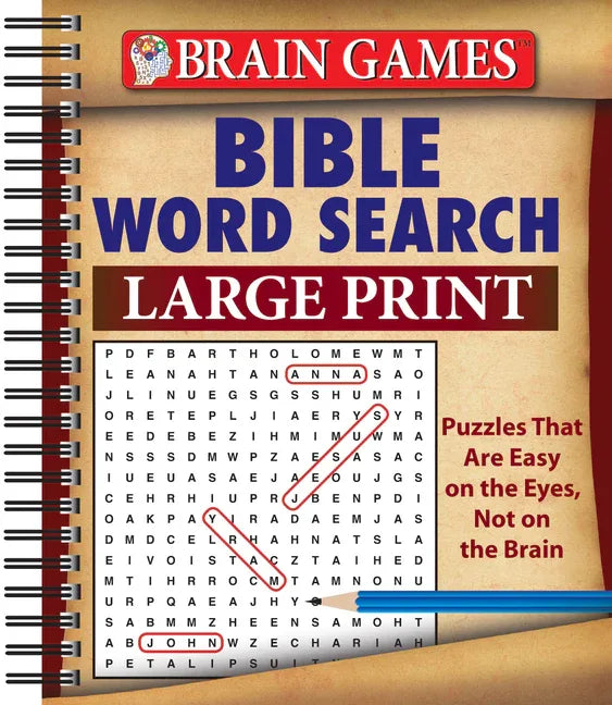 Brain Games - Bible Word Search - stevensbooks