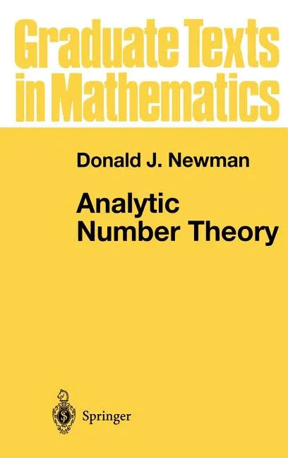 Analytic Number Theory (1998. Corr. 2nd Printing 2000) - stevensbooks