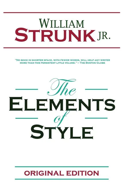 Elements of Style - stevensbooks