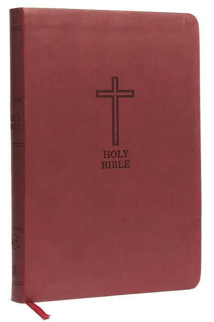 KJV, Thinline Bible, Large Print, Imitation Leather, Red Letter Edition - stevensbooks