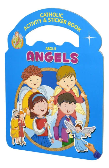 Catholic Activity & Sticker Book about Angels - stevensbooks
