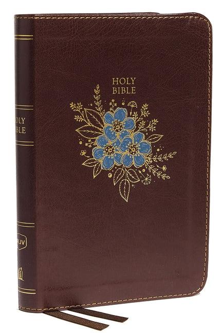 NKJV, Thinline Bible, Compact, Imitation Leather, Burgundy, Red Letter Edition - stevensbooks