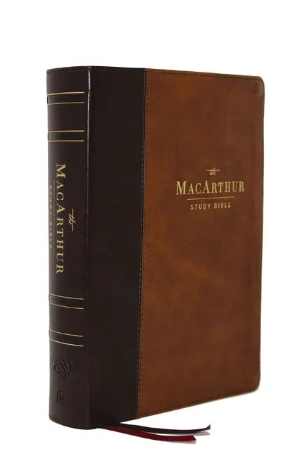 Esv, MacArthur Study Bible, 2nd Edition, Leathersoft, Brown: Unleashing God's Truth One Verse at a Time - stevensbooks