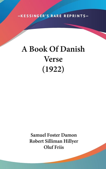 Book Of Danish Verse (1922) - Ingram