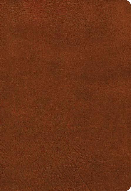 NASB Super Giant Print Reference Bible, Burnt Sienna Leathertouch, Indexed - stevensbooks