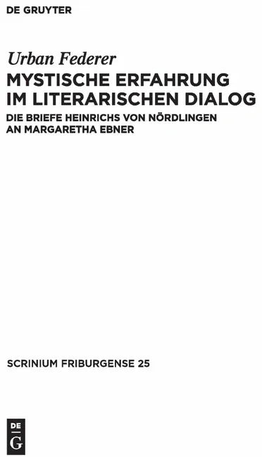 Mystische Erfahrung im literarischen Dialog = Mystical Experience in Literary Dialogue - stevensbooks