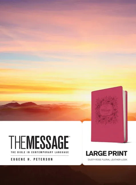 Message Large Print: The Bible in Contemporary Language - stevensbooks