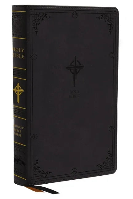 Nabre, New American Bible, Revised Edition, Catholic Bible, Large Print Edition, Leathersoft, Black, Comfort Print: Holy Bible - stevensbooks