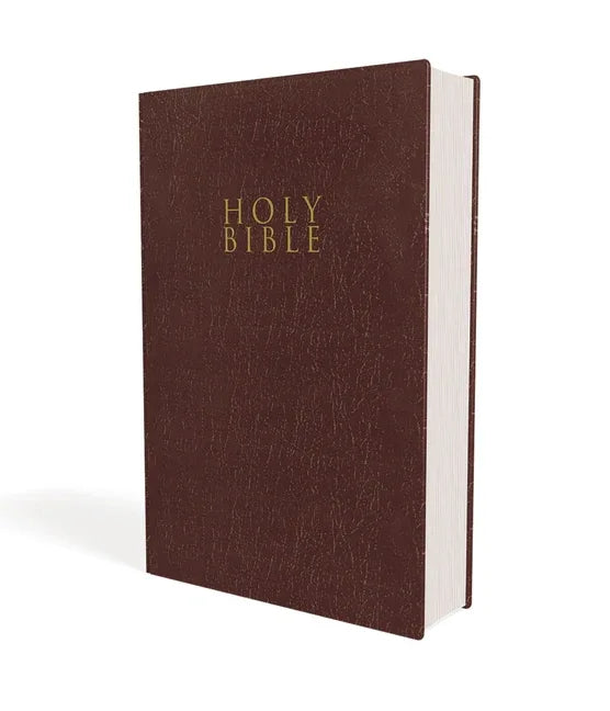 Niv, Gift and Award Bible, Leather-Look, Burgundy, Red Letter Edition, Comfort Print - stevensbooks