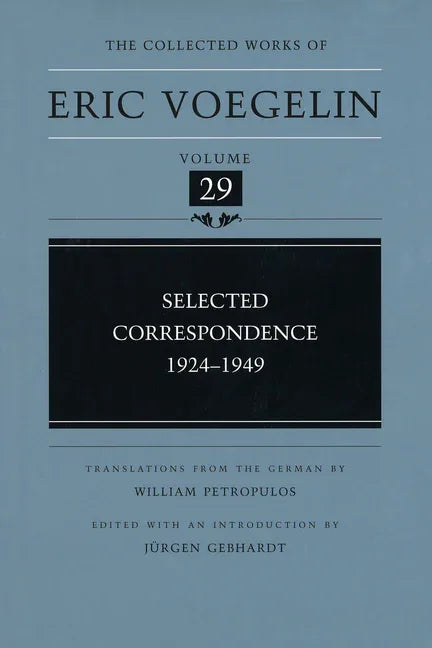 Selected Correspondence 1924-1949 (Cw29): Volume 29 - stevensbooks