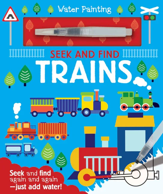 Seek and Find Trains - stevensbooks