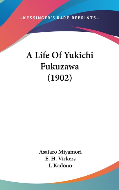 Life Of Yukichi Fukuzawa (1902) - Ingram