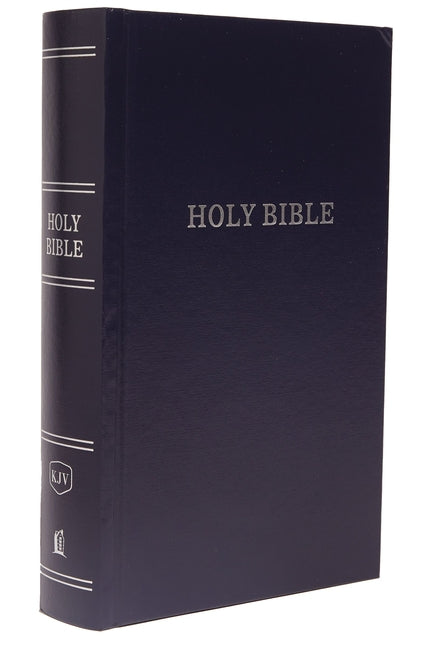 KJV, Pew Bible, Large Print, Hardcover, Blue, Red Letter Edition - Ingram