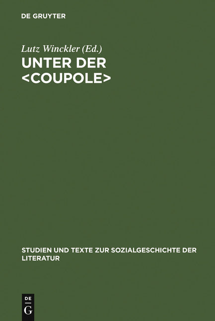 Unter der (Reprint 2010) - Ingram