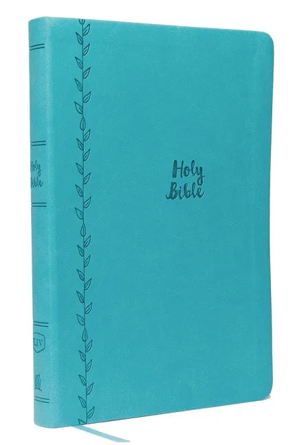 KJV, Value Thinline Bible, Compact, Imitation Leather, Blue, Red Letter Edition - stevensbooks