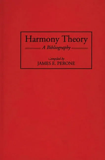 Harmony Theory: A Bibliography - stevensbooks