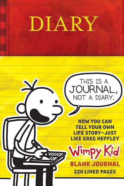 Diary of a Wimpy Kid Blank Journal: 224 Lined Pages and Jeff Kinney Spot Art Throughout - stevensbooks