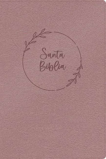 Rvr 1960 Biblia Letra Gigante, Rosa Perla, Símil Piel, Con Índice (Edicion 2023) - stevensbooks