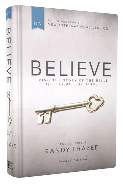 Niv, Believe, Hardcover: Living the Story of the Bible to Become Like Jesus - stevensbooks