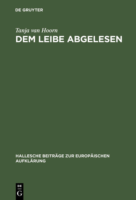 Dem Leibe abgelesen (Reprint 2013) - Ingram