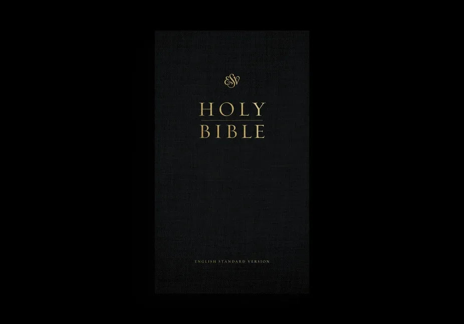 ESV Church Bible, Red Letter (Hardcover, Black) - stevensbooks