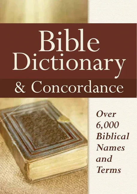 Bible Dictionary & Concordance - stevensbooks