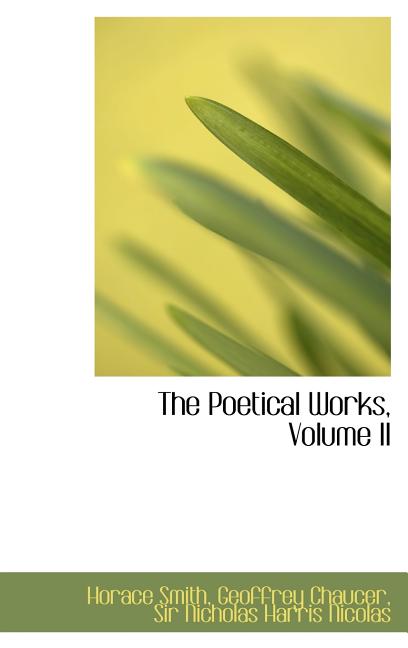 Poetical Works, Volume II - Ingram