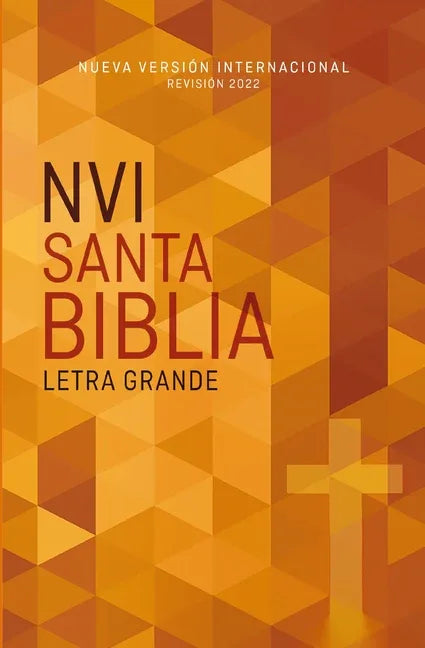 Nvi, Santa Biblia, Revisión 2022, Edición Económica, Letra Grande, Tapa Rústica - stevensbooks