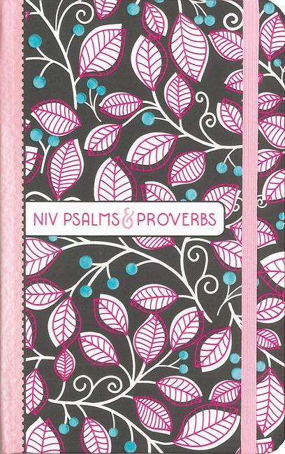 Niv, Psalms and Proverbs, Hardcover, Pink, Comfort Print: Poetry and Wisdom for Today - stevensbooks