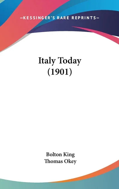 Italy Today (1901) - stevensbooks