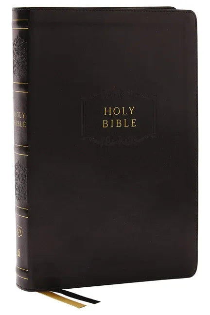 KJV Holy Bible with 73,000 Center-Column Cross References, Black Leathersoft, Red Letter, Comfort Print: King James Version - stevensbooks